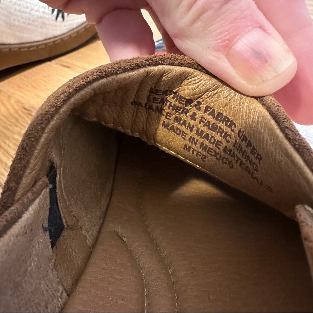 Born Brown and Cream Geometric Mule Moccasins - Picture 7 of 8